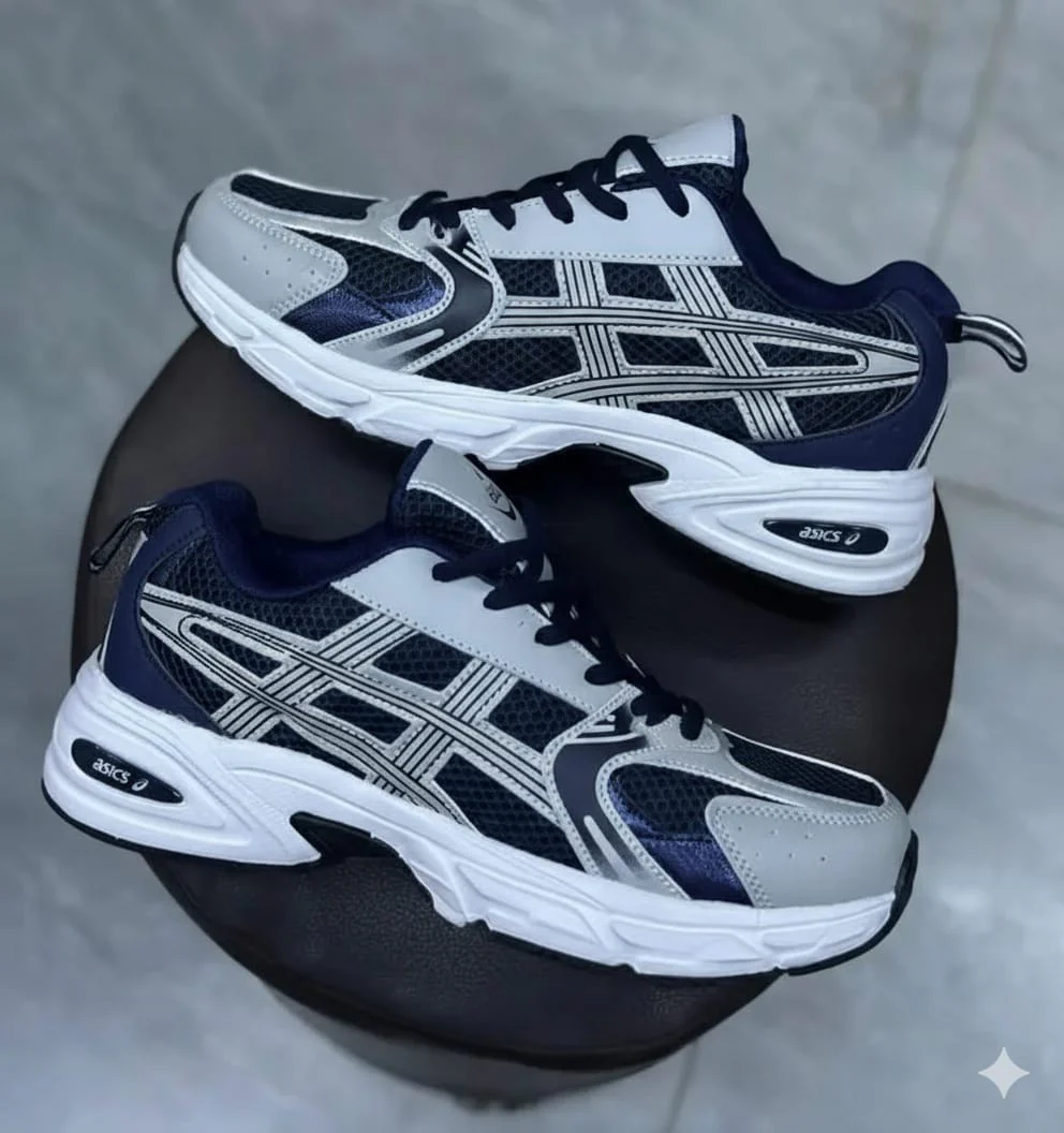 Chaussures Asics Retro Sport – Blanc Confort & Style – Image 2