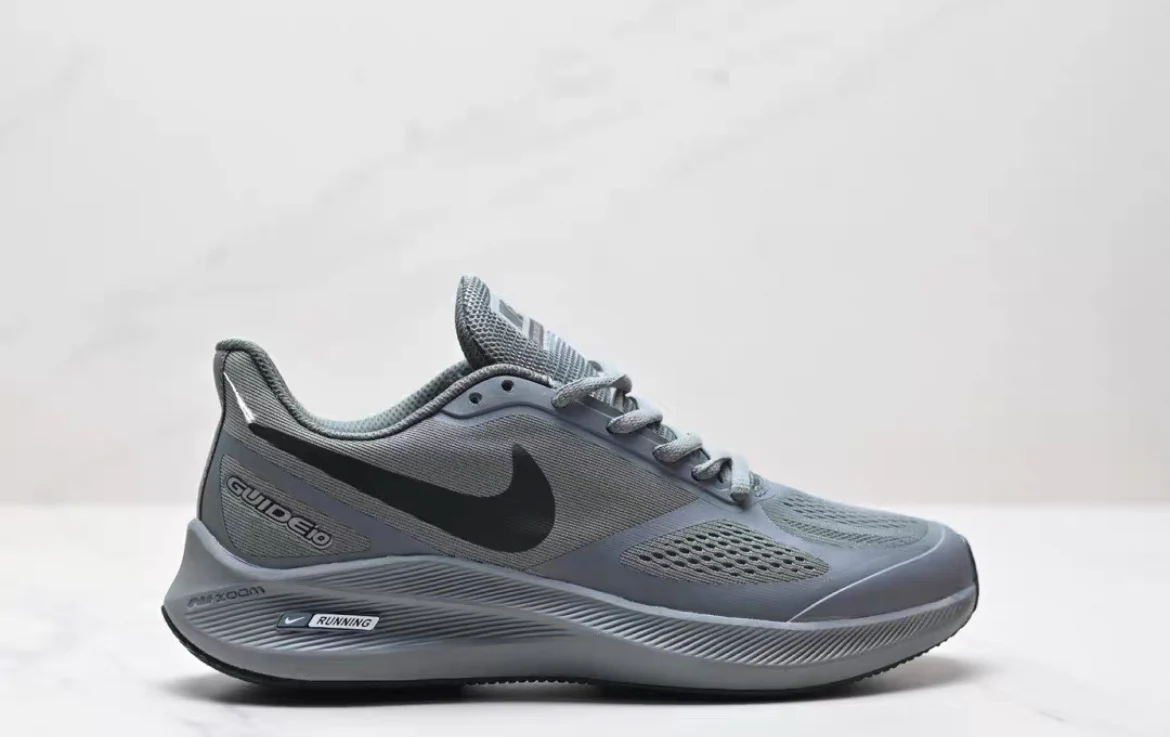 Nike Air Zoom Guide 10 Gris – Chaussures Running Homme Respirantes – Image 3