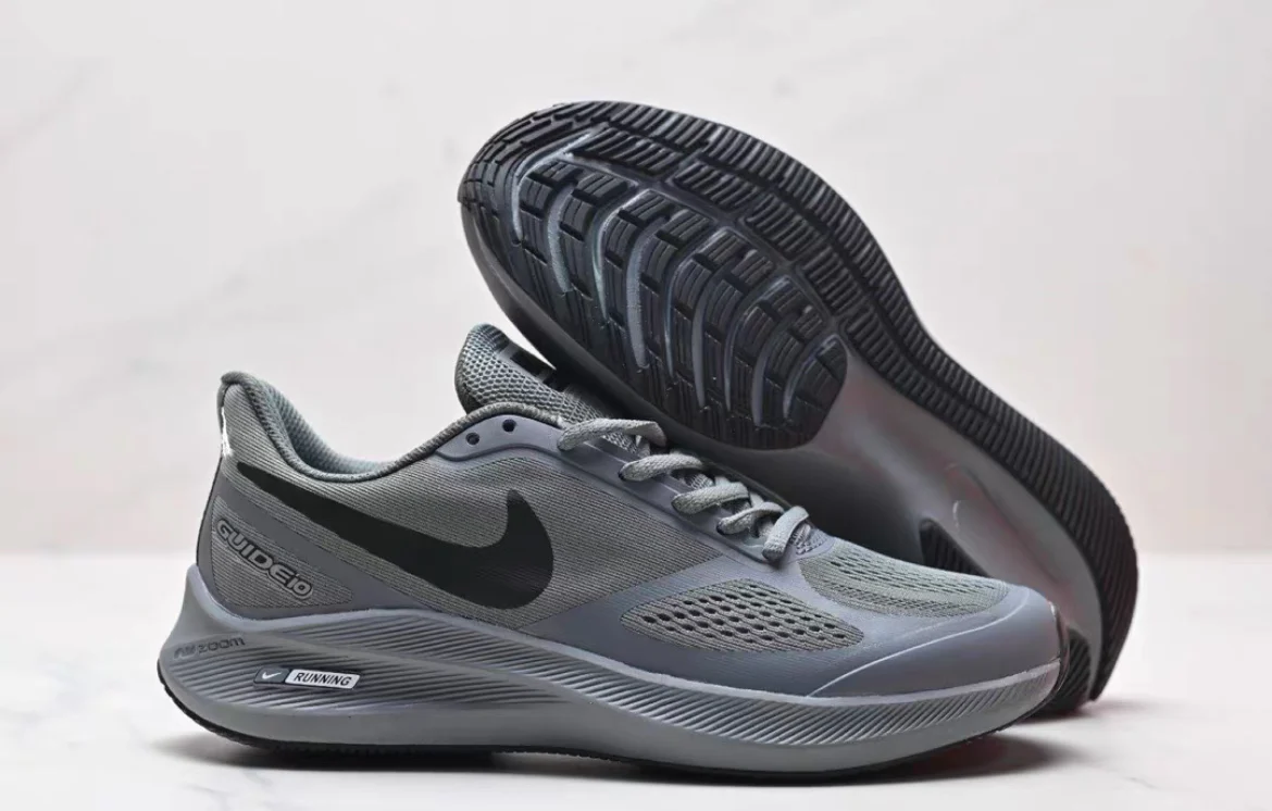 Nike Air Zoom Guide 10 Gris – Chaussures Running Homme Respirantes