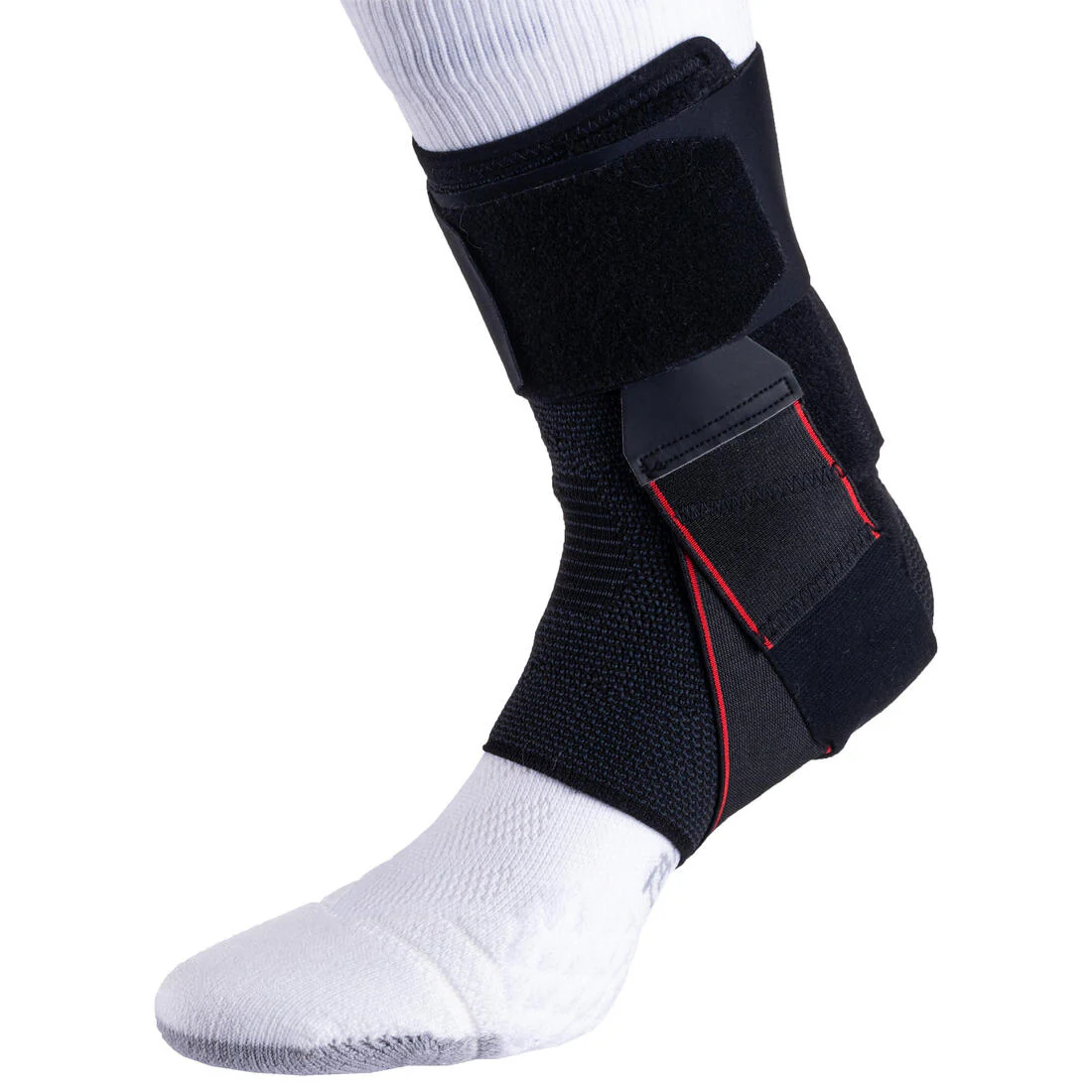 Chevillère de maintien ligamentaire gauche/droite homme/femme STRONG 500 noire – Image 4
