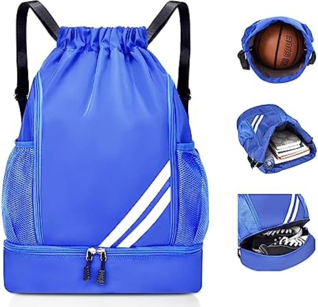 Sac de sport multifonction – avec compartiments ballon et chaussures – Image 2