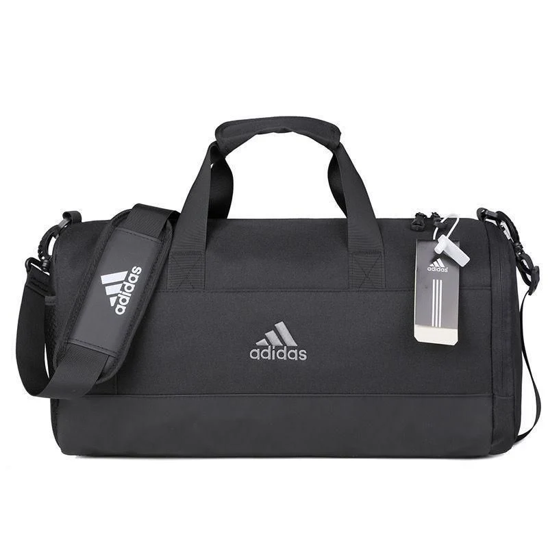 Sac de sport Adidas noir – Bandoulière réglable, grande capacité – Image 3